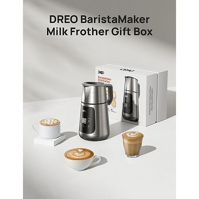 DREO BaristaMaker 15-oz. All-in-1 Electric Milk Frother