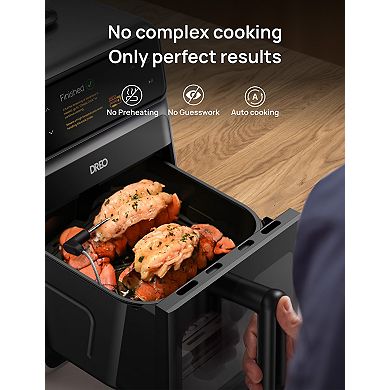 DREO ChefMaker Smart Combi Fryer Air Fryer Cooker