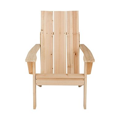 Shine Company Modern Adirondack Outdoor Patio Chair