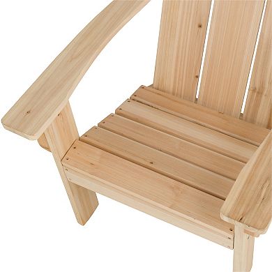 Shine Company Modern Adirondack Outdoor Patio Chair