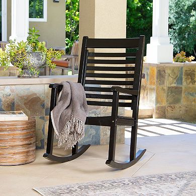 Shine Company Modern Outdoor Patio Rocking Chair