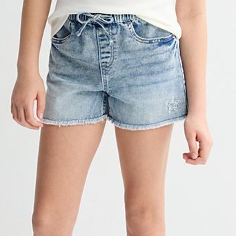 Girls 7-16 Vanilla Star Cozy Pull-On Shorts