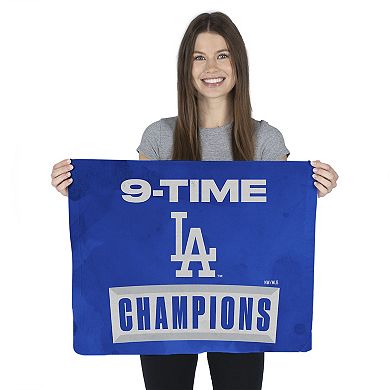 Los Angeles Dodgers 2025 World Series Multi Champ Blitz Rally Towel