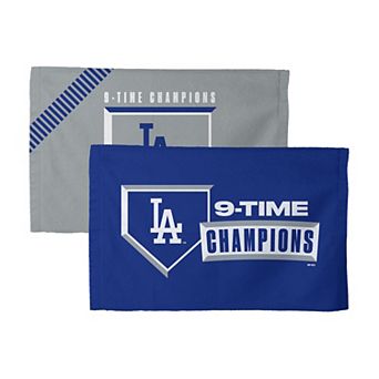 Los Angeles Dodgers 2025 World Series Multi Champ Voltage Fan Towel 2 pk