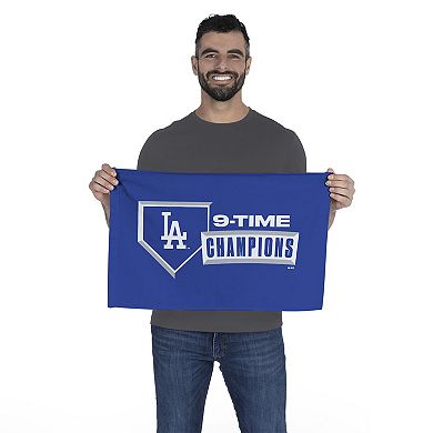 Los Angeles Dodgers 2025 World Series Multi Champ Voltage Fan Towel 2-pk.