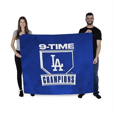 Los Angeles Dodgers 2025 World Series Multi Champ Momentum Printed Wall Hanging