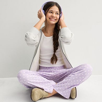 Girls 7-16 Harper & Ivy Printed Super Soft Pants