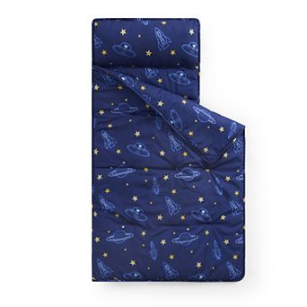 Sweet Home Nap Mat Sleeping Bag with Removable Pillow & Throw Blanket