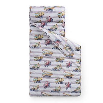 Sweet Home Nap Mat Sleeping Bag with Removable Pillow & Throw Blanket