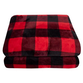 Sweet Home Luxury Breathable Buffalo Plaid Throw Blanket