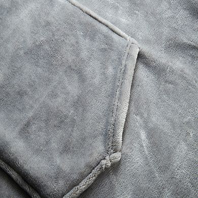 Sweet Home Oversized Wearable Throw Blanket with Sleeves & Hood