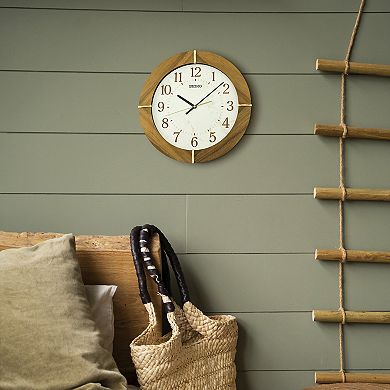 Seiko Sundial Classic Modern Wall Clock