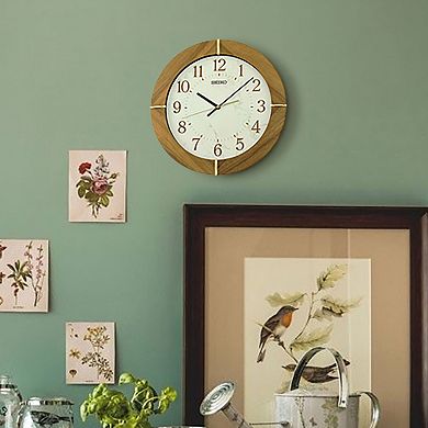 Seiko Sundial Classic Modern Wall Clock