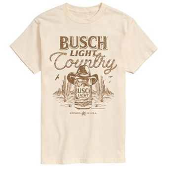Men's Busch Light Country Oversized Graphic Tee