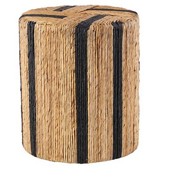 Stella & Eve Handmade Wrapped Side End Accent Table