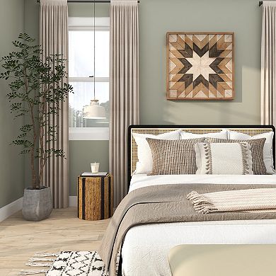 Stella & Eve Handmade Wrapped Side End Accent Table