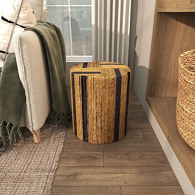 Stella & Eve Handmade Wrapped Side End Accent Table