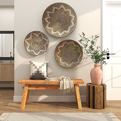 Stella & Eve Handmade Wrapped Side End Accent Table