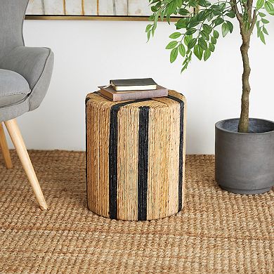 Stella & Eve Handmade Wrapped Side End Accent Table