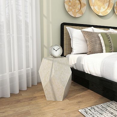 Stella & Eve Handmade Mosaic Inlay Accent Table