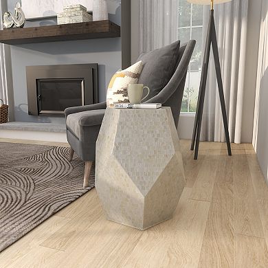 Stella & Eve Handmade Mosaic Inlay Accent Table