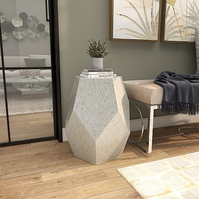 Stella & Eve Handmade Mosaic Inlay Accent Table