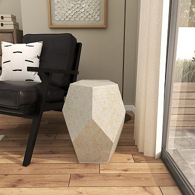 Stella & Eve Handmade Mosaic Inlay Accent Table