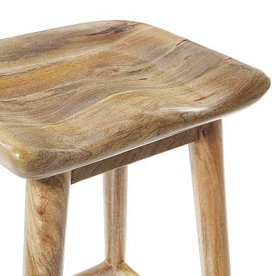 Stella & Eve Wood Bar Stool