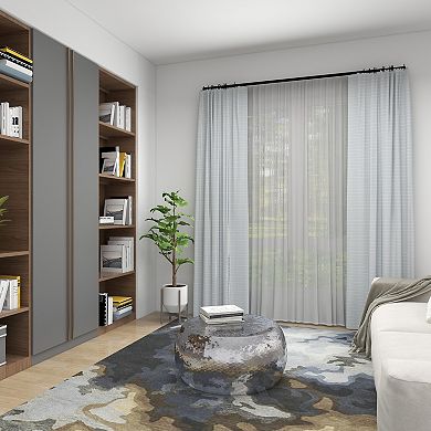 Stella & Eve Hammered Aluminum Metal Coffee Table