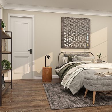 Stella & Eve Hammered Metal Accent Table