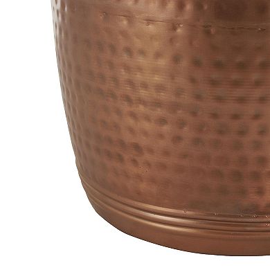 Stella & Eve Hammered Metal Accent Table