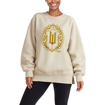 Women's Wicked Logo Oversized Fleece Crew Sweatshirt