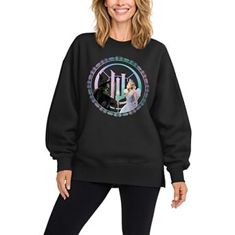 Women's Wicked For Good Oversized Fleece Crew Sweatshirt