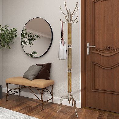 Stella & Eve Freestanding Aluminum Metal Coat Rack