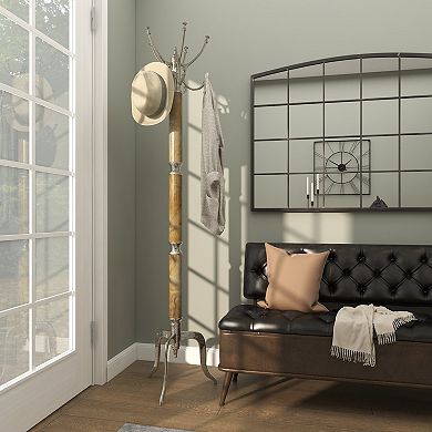 Stella & Eve Freestanding Aluminum Metal Coat Rack