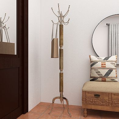 Stella & Eve Freestanding Aluminum Metal Coat Rack