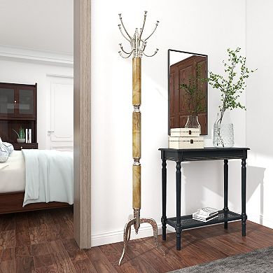 Stella & Eve Freestanding Aluminum Metal Coat Rack