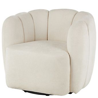 Stella & Eve Arched Swivel Accent Chair