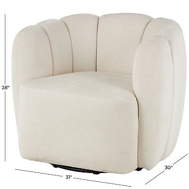 Stella & Eve Arched Swivel Accent Chair