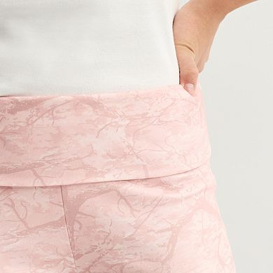 Juniors' Foldover Flare Pants