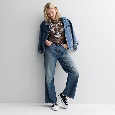 Juniors' SO® Short Sleeve Baby Tee