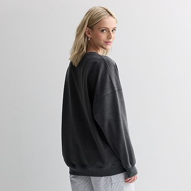 Juniors' Long Sleeve Pullover