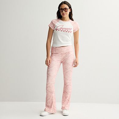 Juniors' SO® Short Sleeve Baby Tee