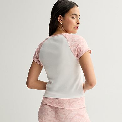 Juniors' SO® Short Sleeve Baby Tee