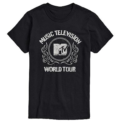 Men's MTV World Tour Oversized Graphic Tee