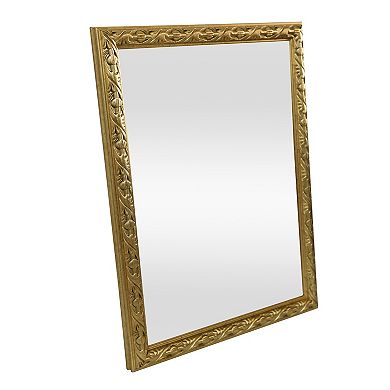 Romantic Detailed Framed Hanging Wall Mirror