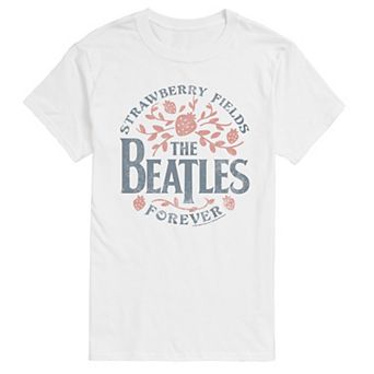 Men's The Beatles Strawberry Fields Forever Graphic Tee