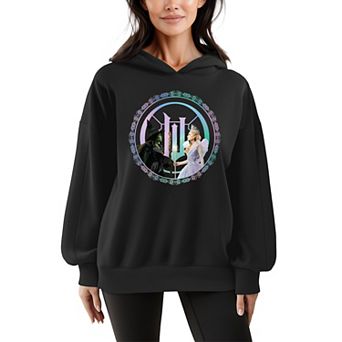 Women's Wicked For Good Oversized Fleece Hoodie Sweatshirt