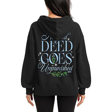 Women's Wicked For Good Elphaba Oversized Fleece Hoodie Sweatshirt