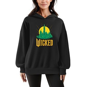 Women's Wicked Oversized Fleece Hoodie Sweatshirt